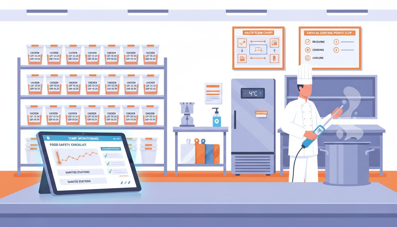 Audit HACCP réussi pour traiteurs : préparation, traçabilité et preuves (2025)