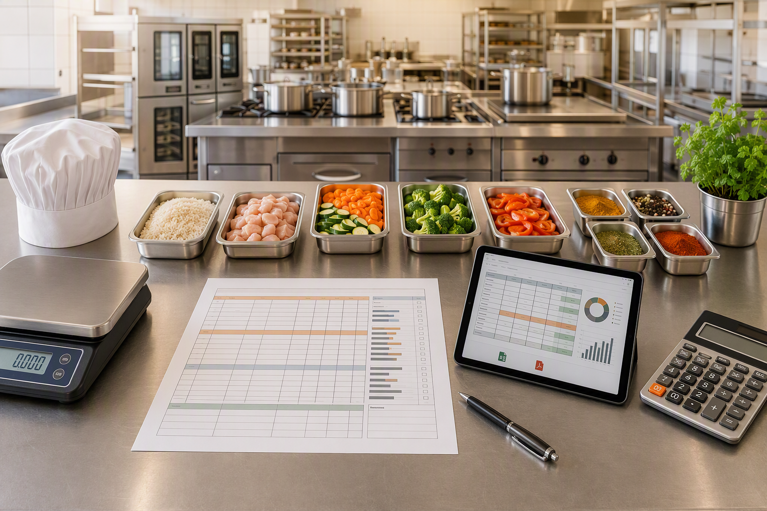 Fiche technique cuisine collective : modèle gratuit et guide pour bien la remplir