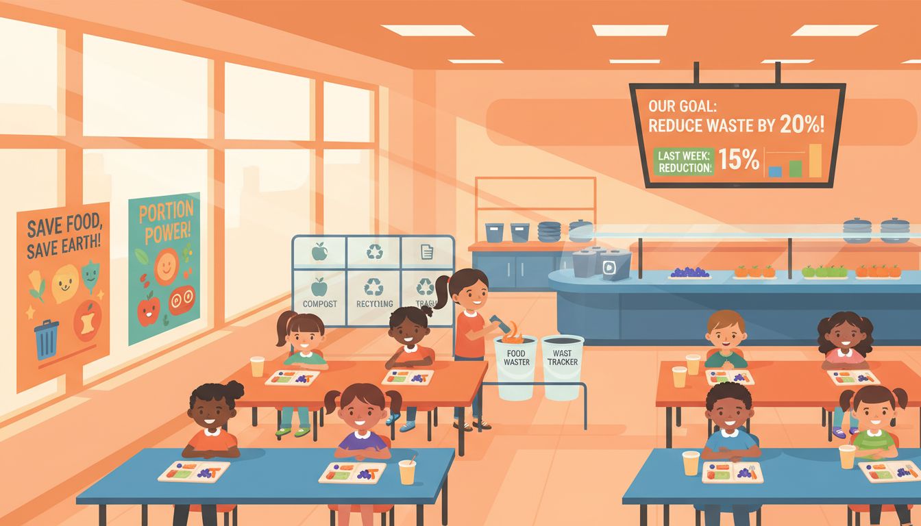 Réduction du Gaspillage Alimentaire en Cantine Scolaire : 5 Actions Concrètes